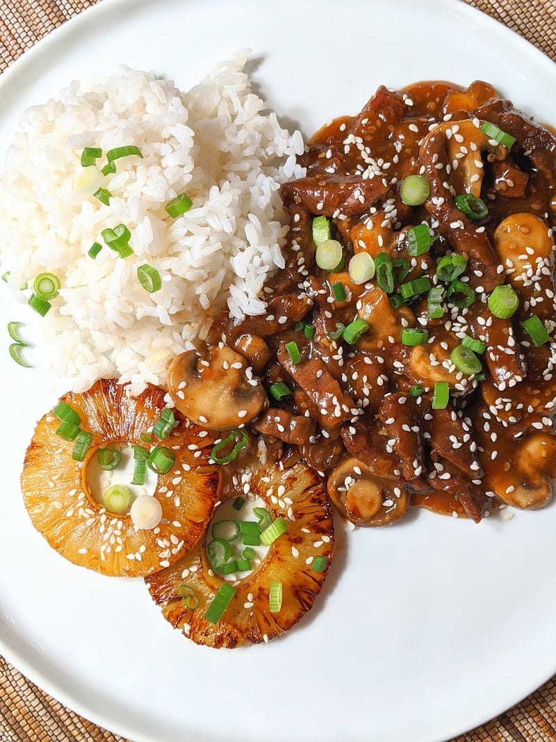 Teriyaki-Pesto Fusion